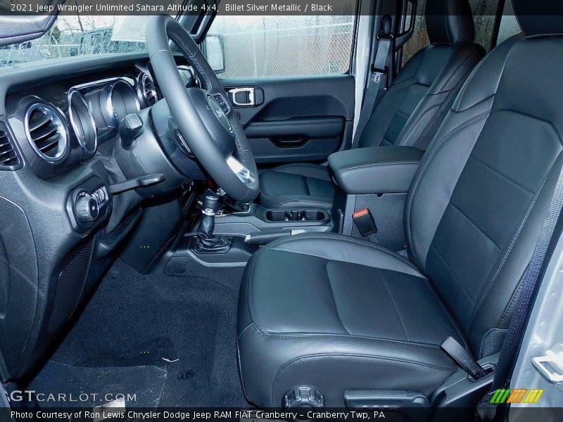 Billet Silver Metallic / Black 2021 Jeep Wrangler Unlimited Sahara Altitude 4x4
