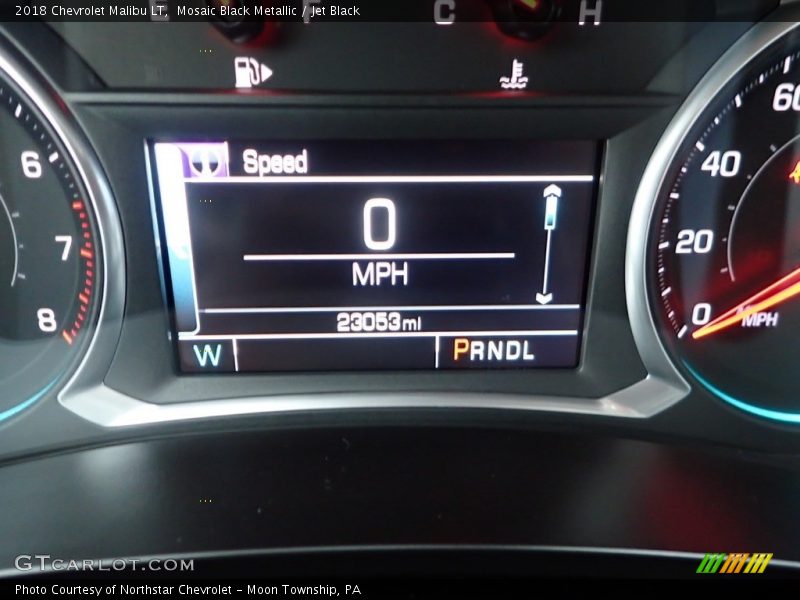 Mosaic Black Metallic / Jet Black 2018 Chevrolet Malibu LT