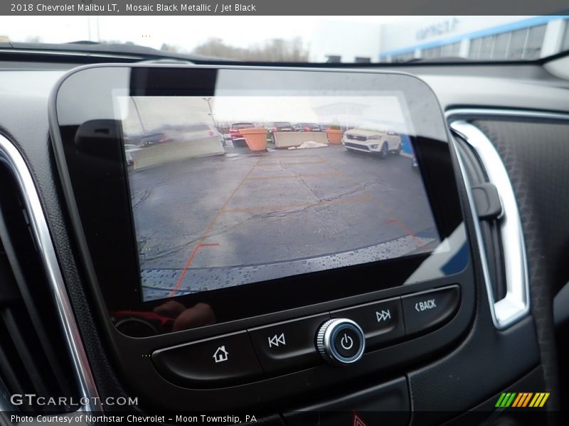 Mosaic Black Metallic / Jet Black 2018 Chevrolet Malibu LT