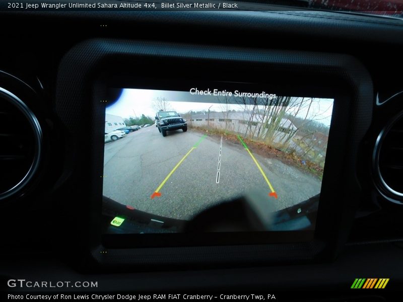 Billet Silver Metallic / Black 2021 Jeep Wrangler Unlimited Sahara Altitude 4x4