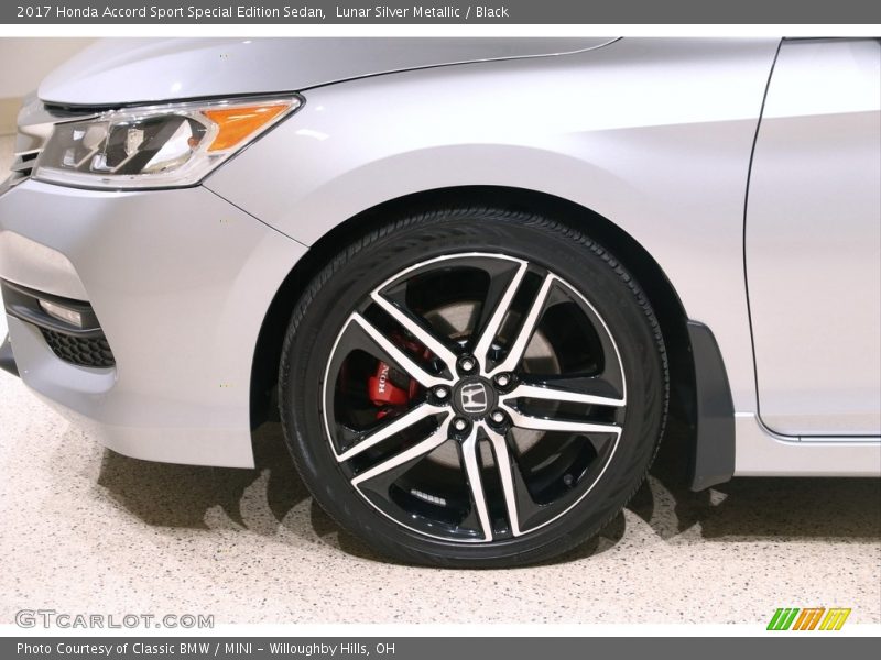Lunar Silver Metallic / Black 2017 Honda Accord Sport Special Edition Sedan