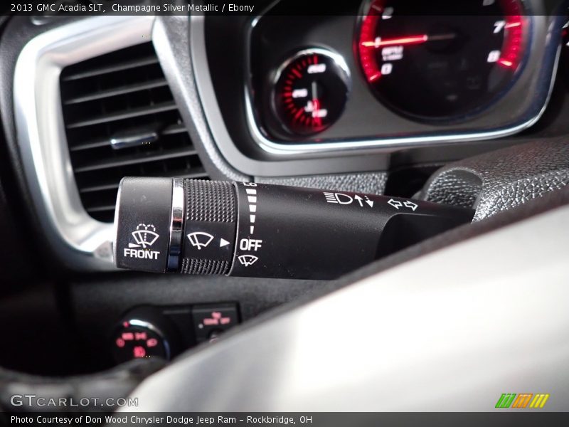 Champagne Silver Metallic / Ebony 2013 GMC Acadia SLT