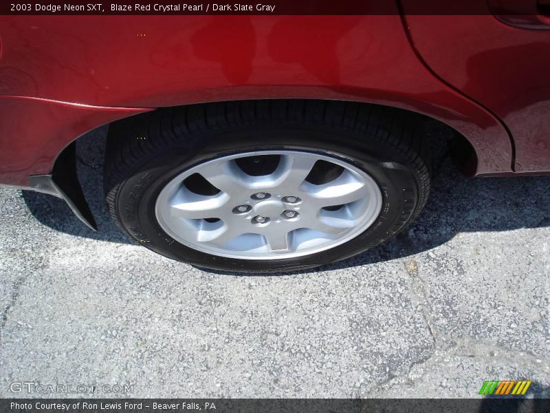 Blaze Red Crystal Pearl / Dark Slate Gray 2003 Dodge Neon SXT