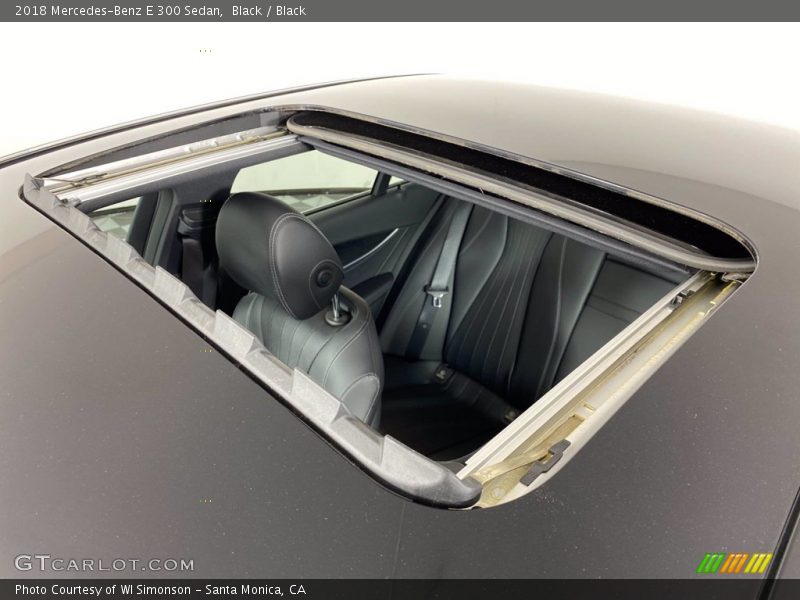 Black / Black 2018 Mercedes-Benz E 300 Sedan