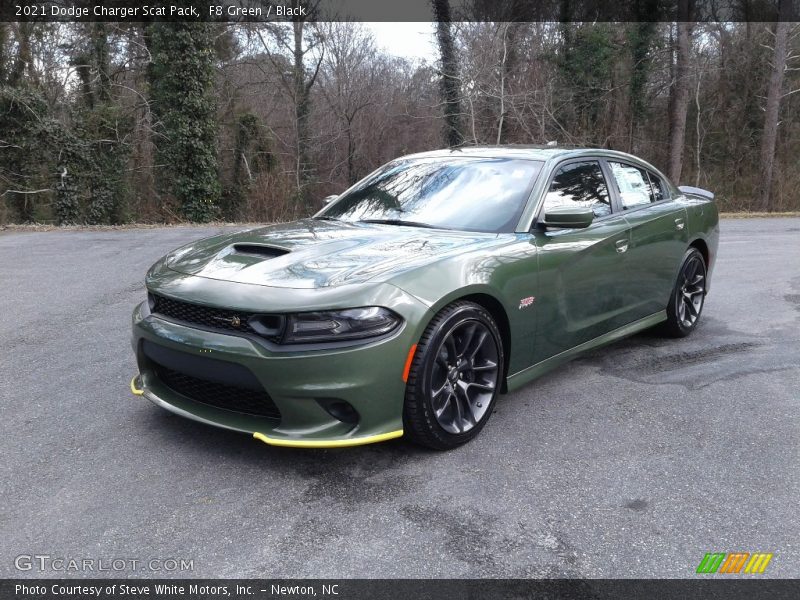 F8 Green / Black 2021 Dodge Charger Scat Pack