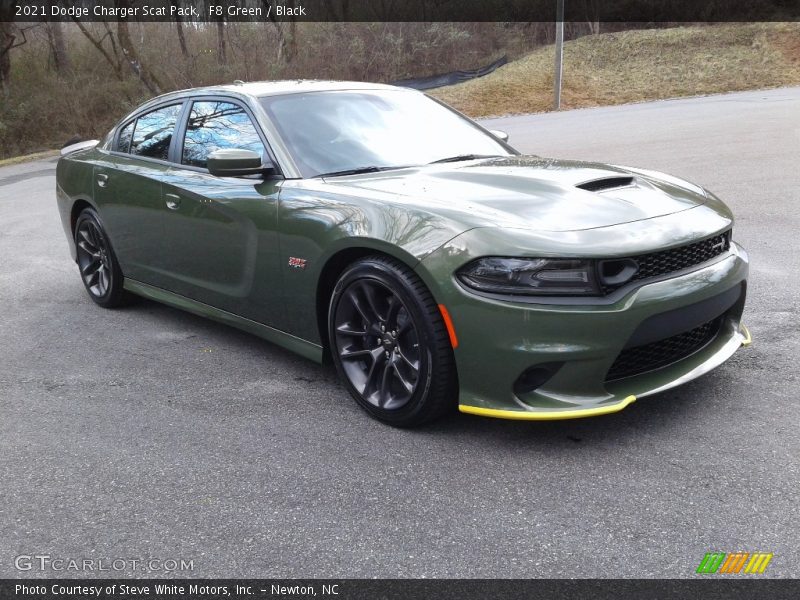 F8 Green / Black 2021 Dodge Charger Scat Pack