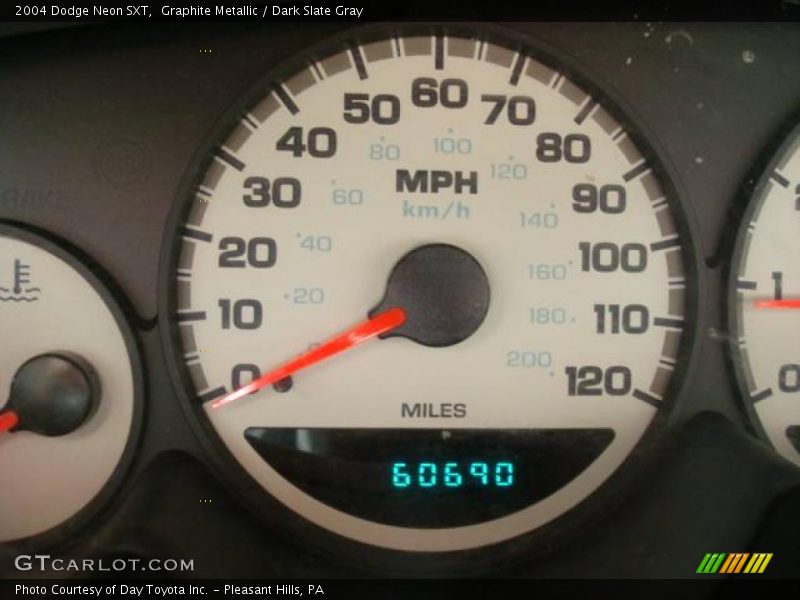 Graphite Metallic / Dark Slate Gray 2004 Dodge Neon SXT