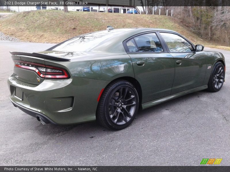 F8 Green / Black 2021 Dodge Charger Scat Pack