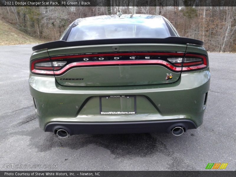 F8 Green / Black 2021 Dodge Charger Scat Pack