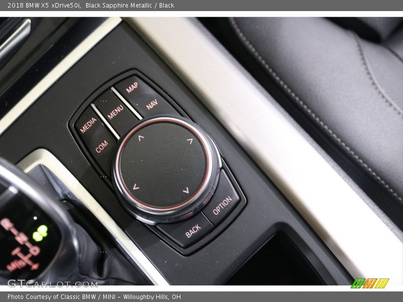 Black Sapphire Metallic / Black 2018 BMW X5 xDrive50i