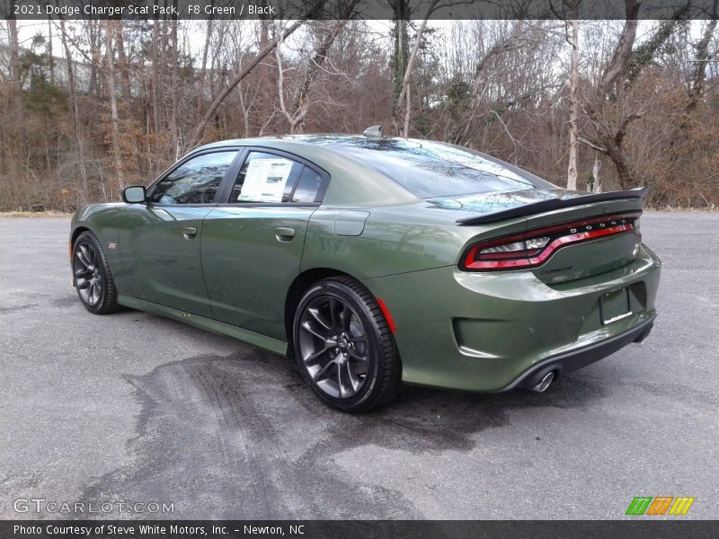 F8 Green / Black 2021 Dodge Charger Scat Pack