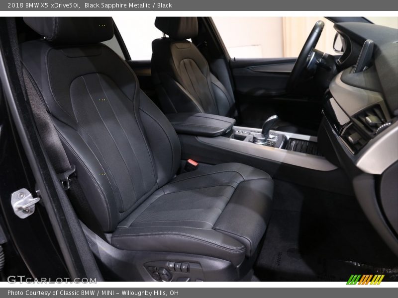 Black Sapphire Metallic / Black 2018 BMW X5 xDrive50i