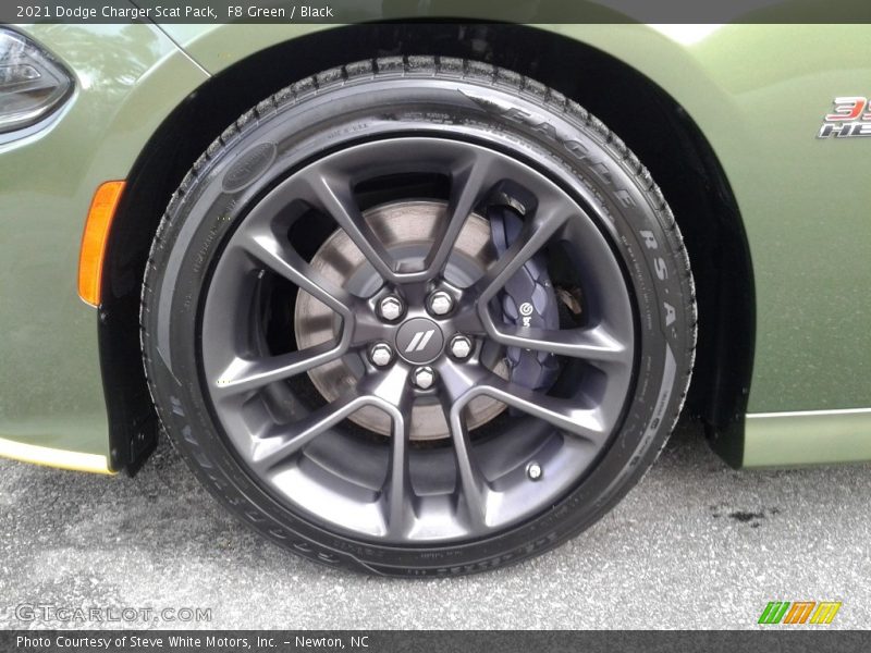 F8 Green / Black 2021 Dodge Charger Scat Pack