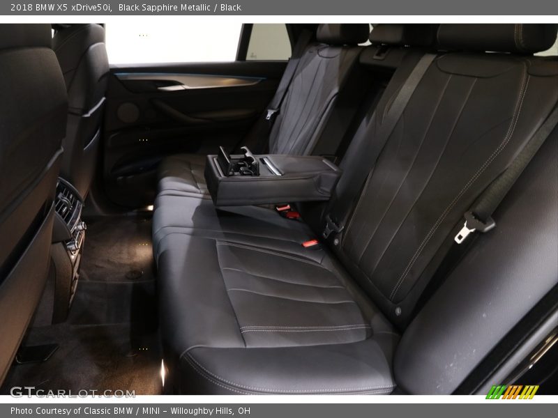 Black Sapphire Metallic / Black 2018 BMW X5 xDrive50i