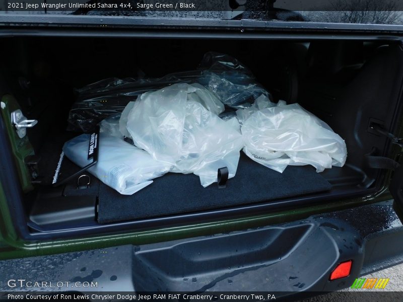Sarge Green / Black 2021 Jeep Wrangler Unlimited Sahara 4x4
