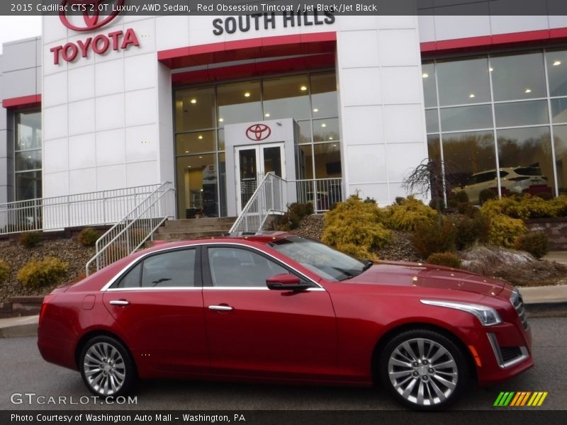 Red Obsession Tintcoat / Jet Black/Jet Black 2015 Cadillac CTS 2.0T Luxury AWD Sedan