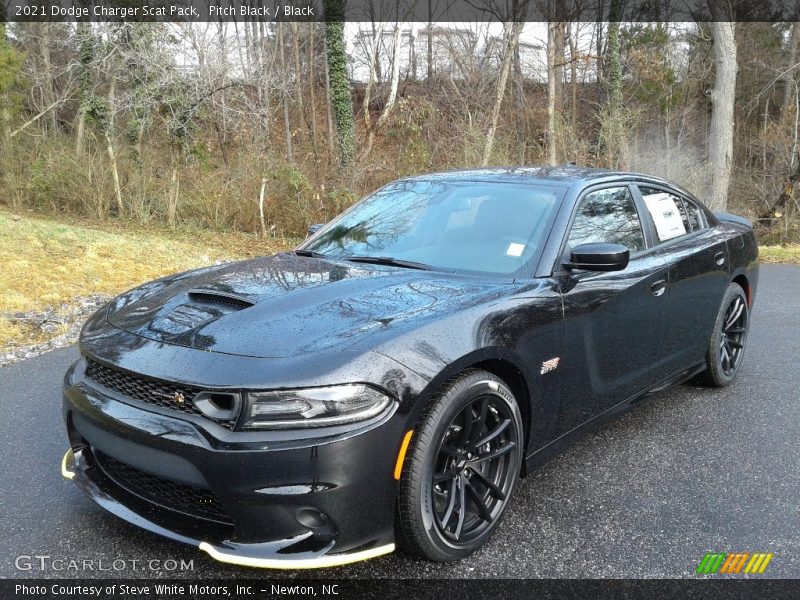 Front 3/4 View of 2021 Charger Scat Pack