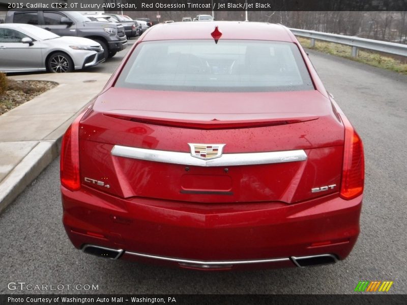 Red Obsession Tintcoat / Jet Black/Jet Black 2015 Cadillac CTS 2.0T Luxury AWD Sedan