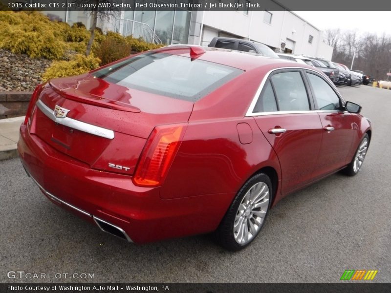 Red Obsession Tintcoat / Jet Black/Jet Black 2015 Cadillac CTS 2.0T Luxury AWD Sedan