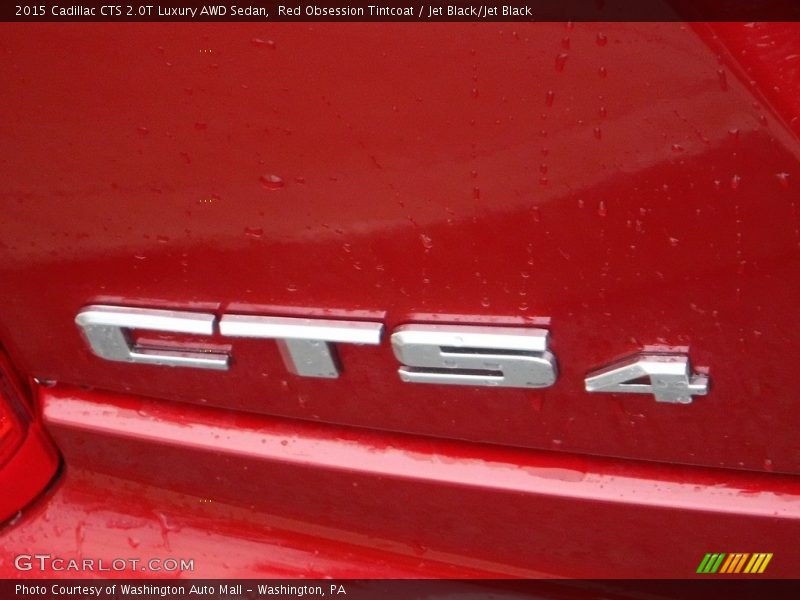 Red Obsession Tintcoat / Jet Black/Jet Black 2015 Cadillac CTS 2.0T Luxury AWD Sedan