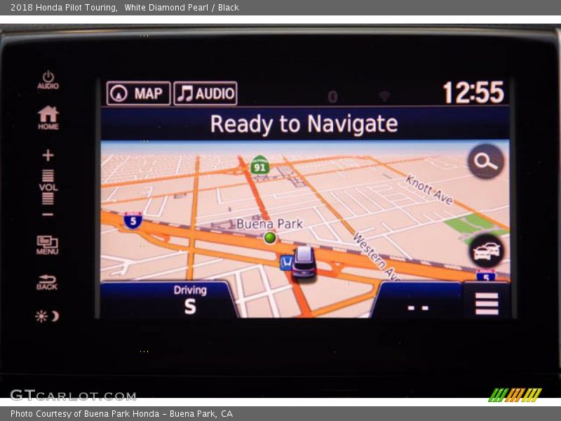 Navigation of 2018 Pilot Touring