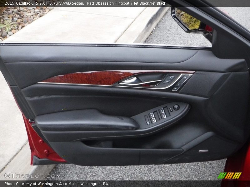 Red Obsession Tintcoat / Jet Black/Jet Black 2015 Cadillac CTS 2.0T Luxury AWD Sedan