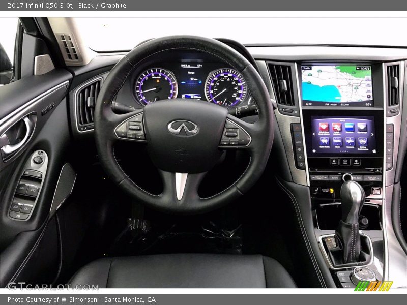 Dashboard of 2017 Q50 3.0t