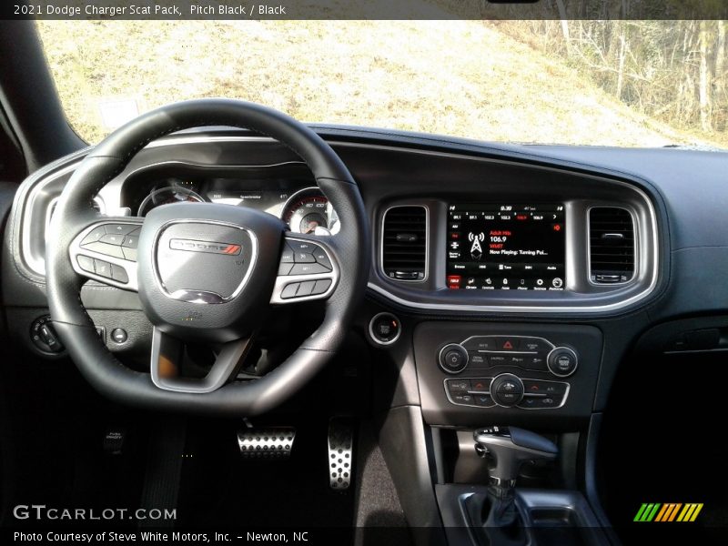 Pitch Black / Black 2021 Dodge Charger Scat Pack