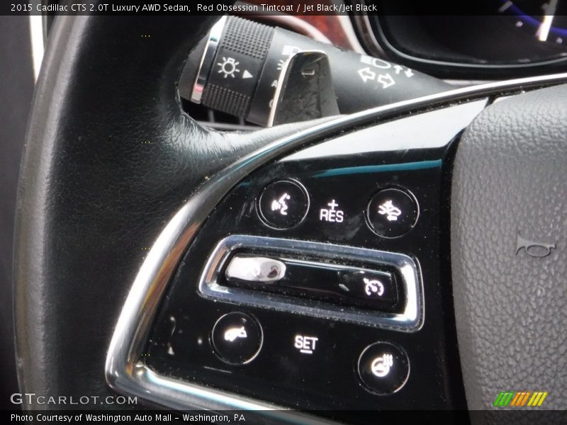 Red Obsession Tintcoat / Jet Black/Jet Black 2015 Cadillac CTS 2.0T Luxury AWD Sedan