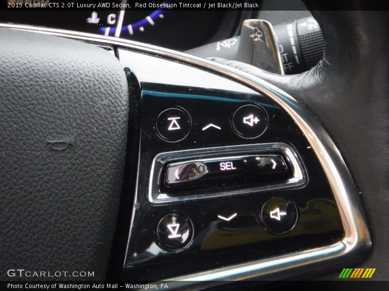 Red Obsession Tintcoat / Jet Black/Jet Black 2015 Cadillac CTS 2.0T Luxury AWD Sedan