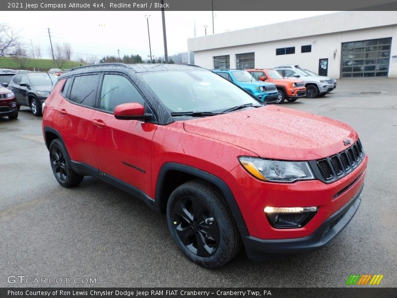 Redline Pearl / Black 2021 Jeep Compass Altitude 4x4