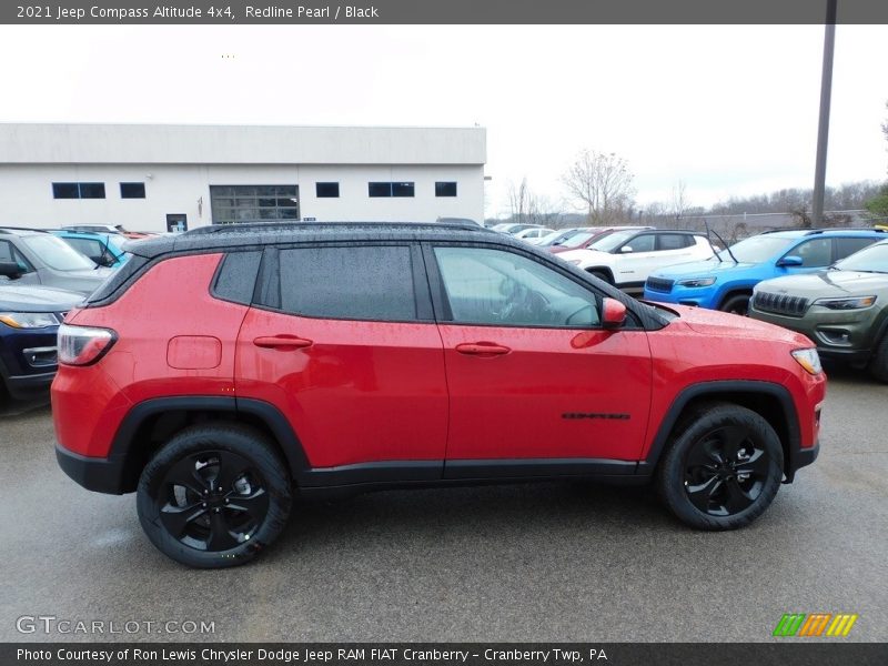 Redline Pearl / Black 2021 Jeep Compass Altitude 4x4