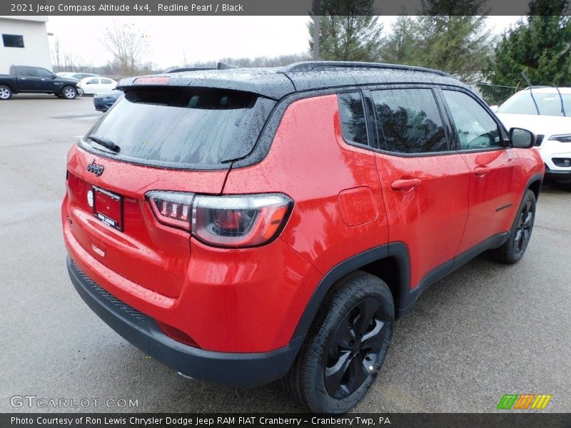 Redline Pearl / Black 2021 Jeep Compass Altitude 4x4