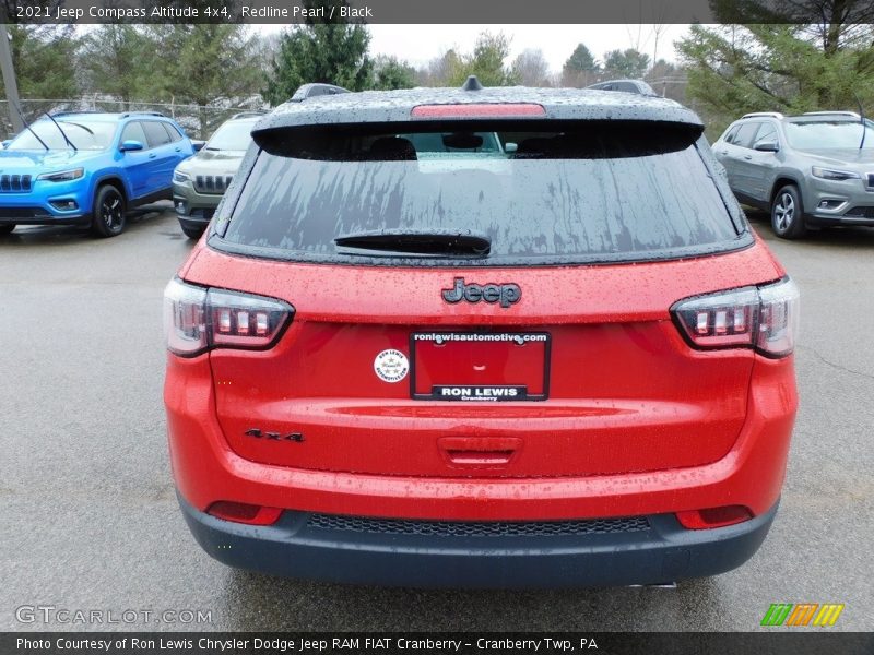 Redline Pearl / Black 2021 Jeep Compass Altitude 4x4