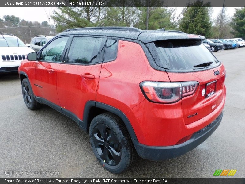 Redline Pearl / Black 2021 Jeep Compass Altitude 4x4
