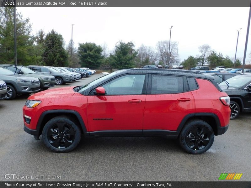 Redline Pearl / Black 2021 Jeep Compass Altitude 4x4