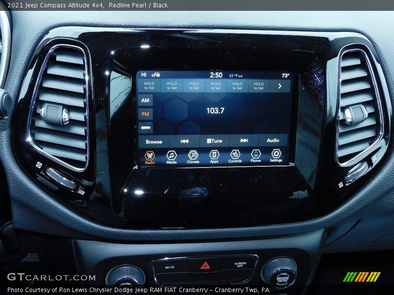 Redline Pearl / Black 2021 Jeep Compass Altitude 4x4