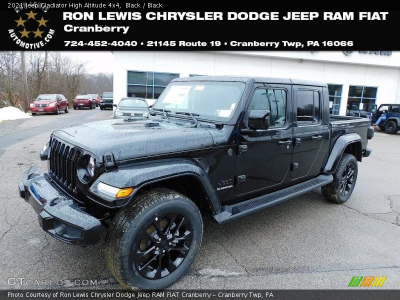Black / Black 2021 Jeep Gladiator High Altitude 4x4