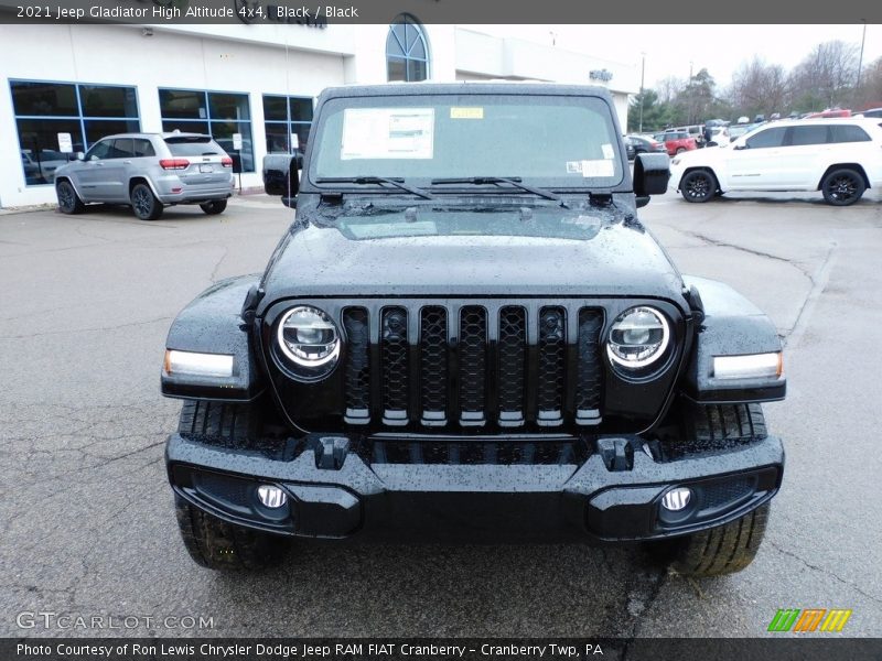 Black / Black 2021 Jeep Gladiator High Altitude 4x4