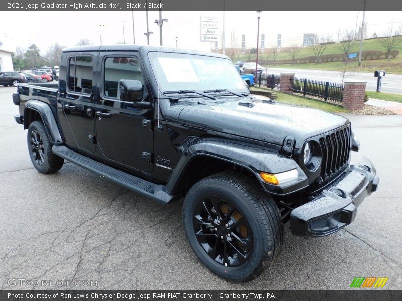 Black / Black 2021 Jeep Gladiator High Altitude 4x4