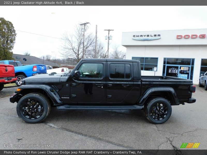 Black / Black 2021 Jeep Gladiator High Altitude 4x4