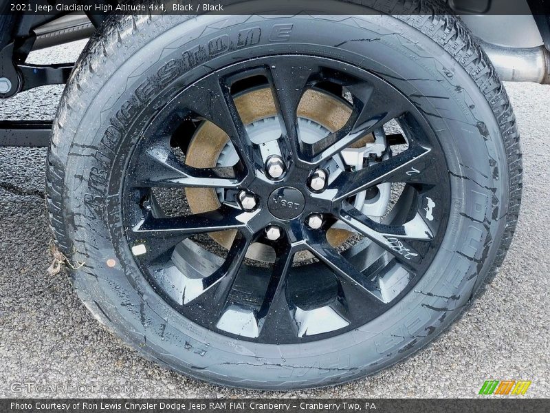 Black / Black 2021 Jeep Gladiator High Altitude 4x4