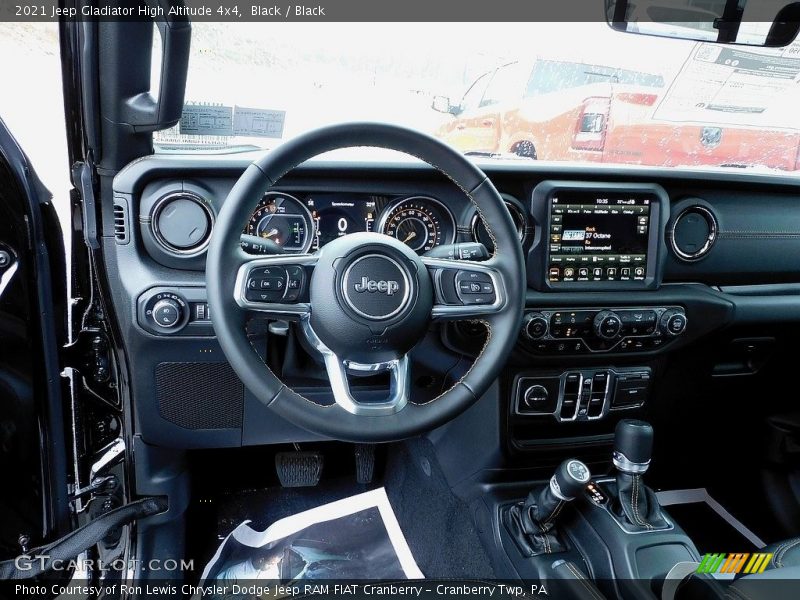 Black / Black 2021 Jeep Gladiator High Altitude 4x4