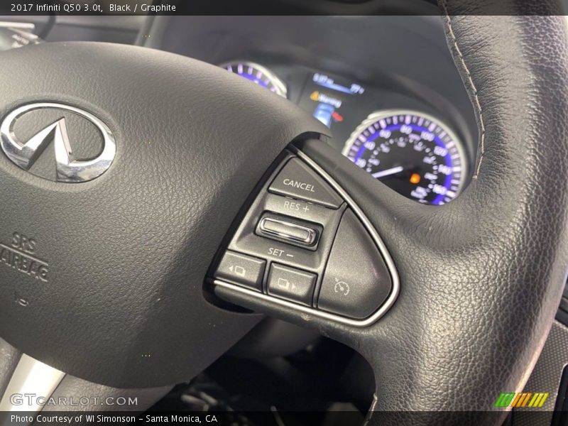  2017 Q50 3.0t Steering Wheel