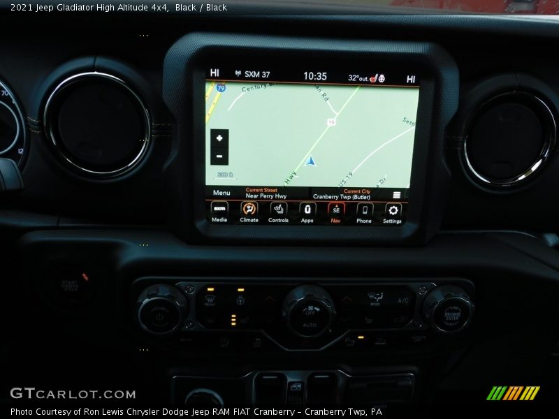 Black / Black 2021 Jeep Gladiator High Altitude 4x4