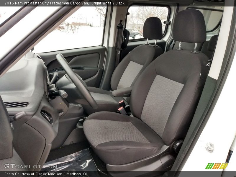 Bright White / Black 2016 Ram ProMaster City Tradesman Cargo Van