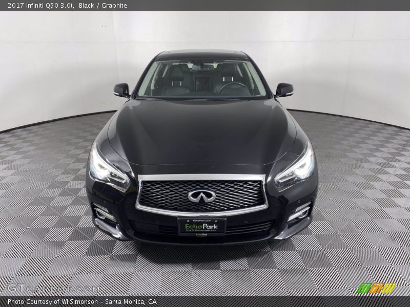 Black / Graphite 2017 Infiniti Q50 3.0t