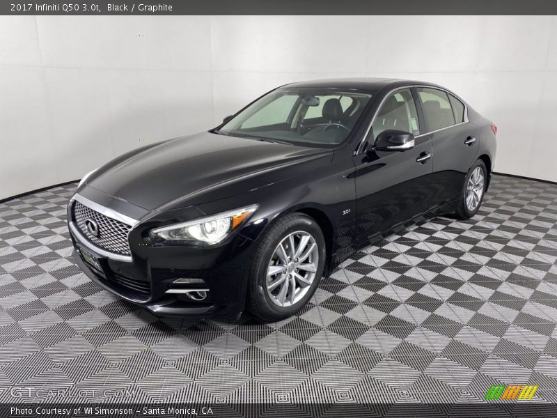 Front 3/4 View of 2017 Q50 3.0t