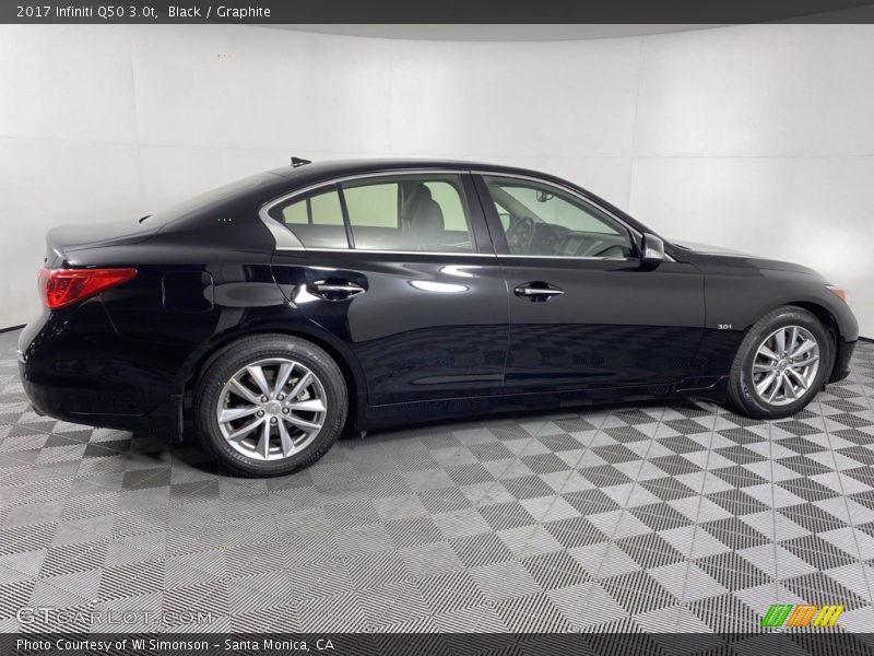 Black / Graphite 2017 Infiniti Q50 3.0t