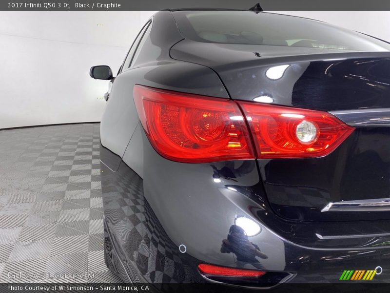 Black / Graphite 2017 Infiniti Q50 3.0t